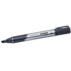 Marker Permanentny Ścięty Rystor Czarny RMP-2 490394